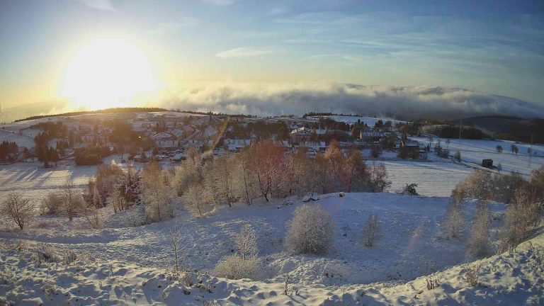 První bílé ráno letošní sezóny!